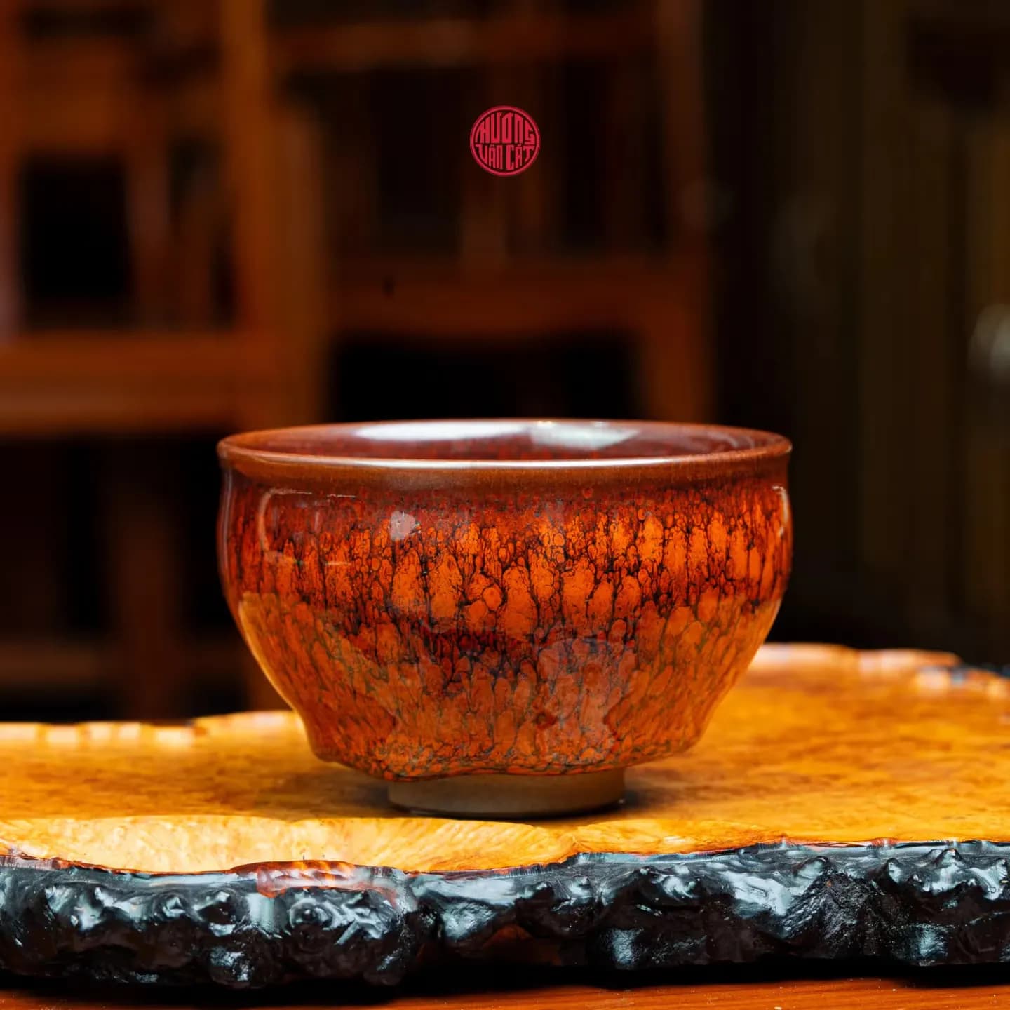 CHÉN TRÀ THIÊN MỤC HỒNG VŨ KHỔNG TƯỚC