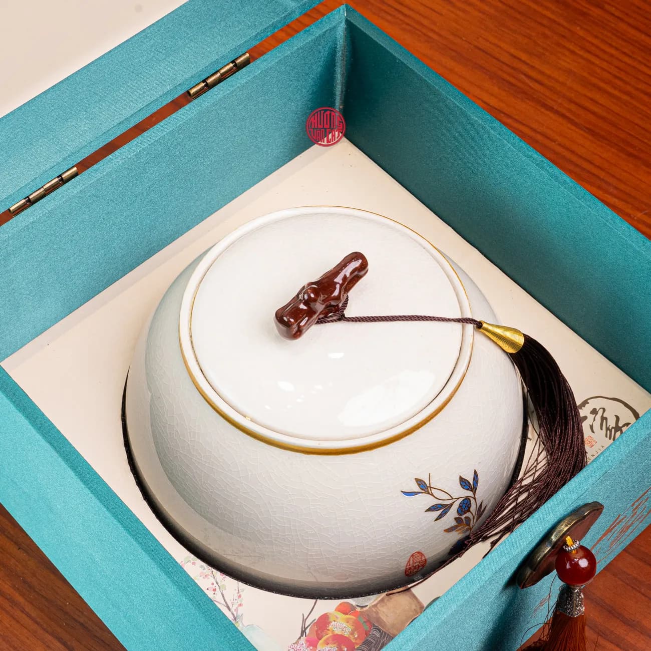 HUYỀN TRÀ KIM HOA AN HÓA LÊN MEN TỰ NHIÊN (400Gram) thumbnail 5