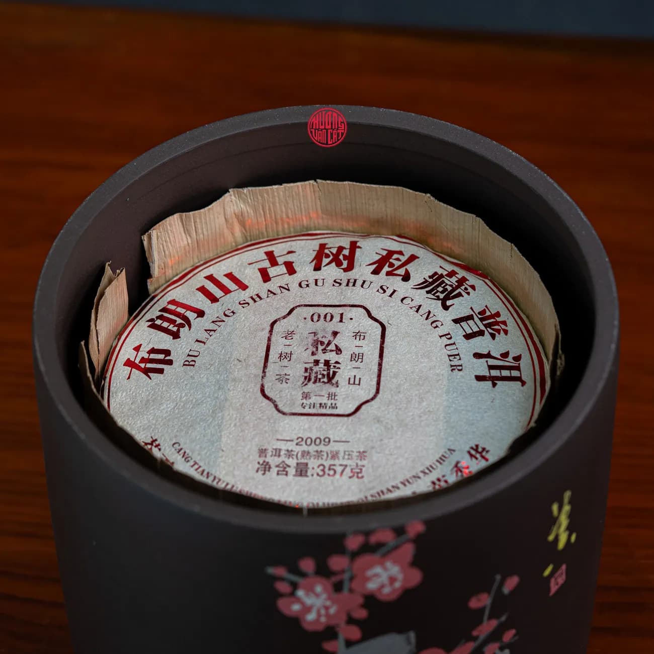 HŨ TRÀ TỬ SA CAO CẤP CHỨA TRÀ PHỔ NHĨ ( Chứa 7 bánh trà ) thumbnail 2