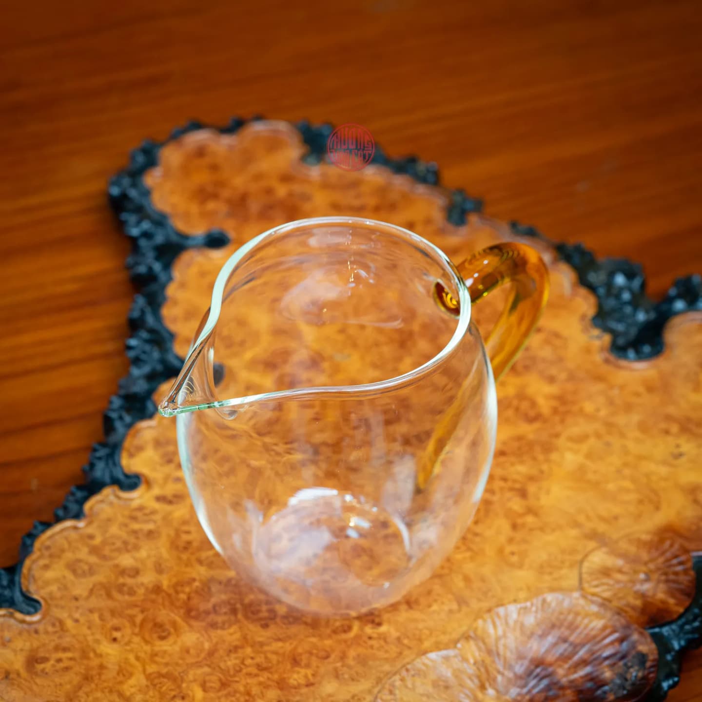 TỐNG THỦY TINH TRÒN QUAI VÀNG 360ML thumbnail 3