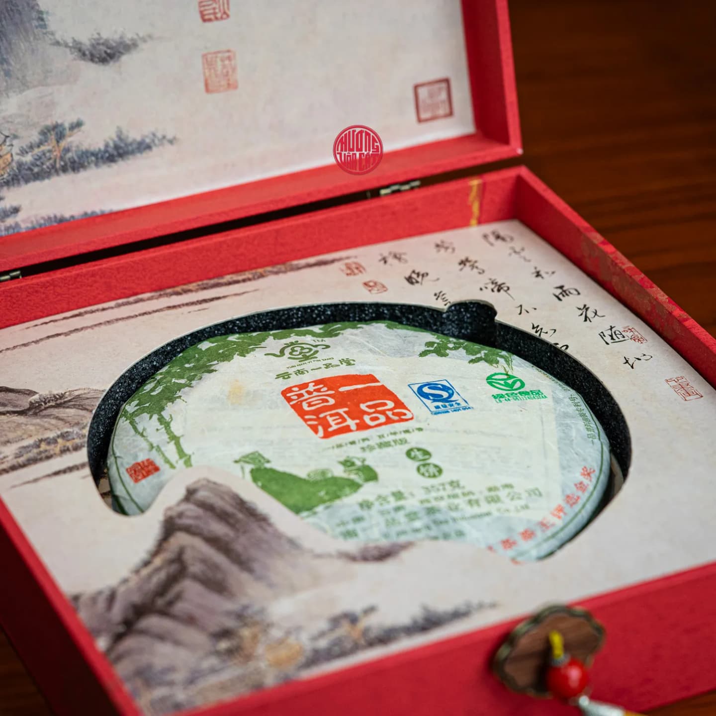 TRÀ PHỔ NHĨ SỐNG VÂN NAM NĂM 2008 (357g) thumbnail 2