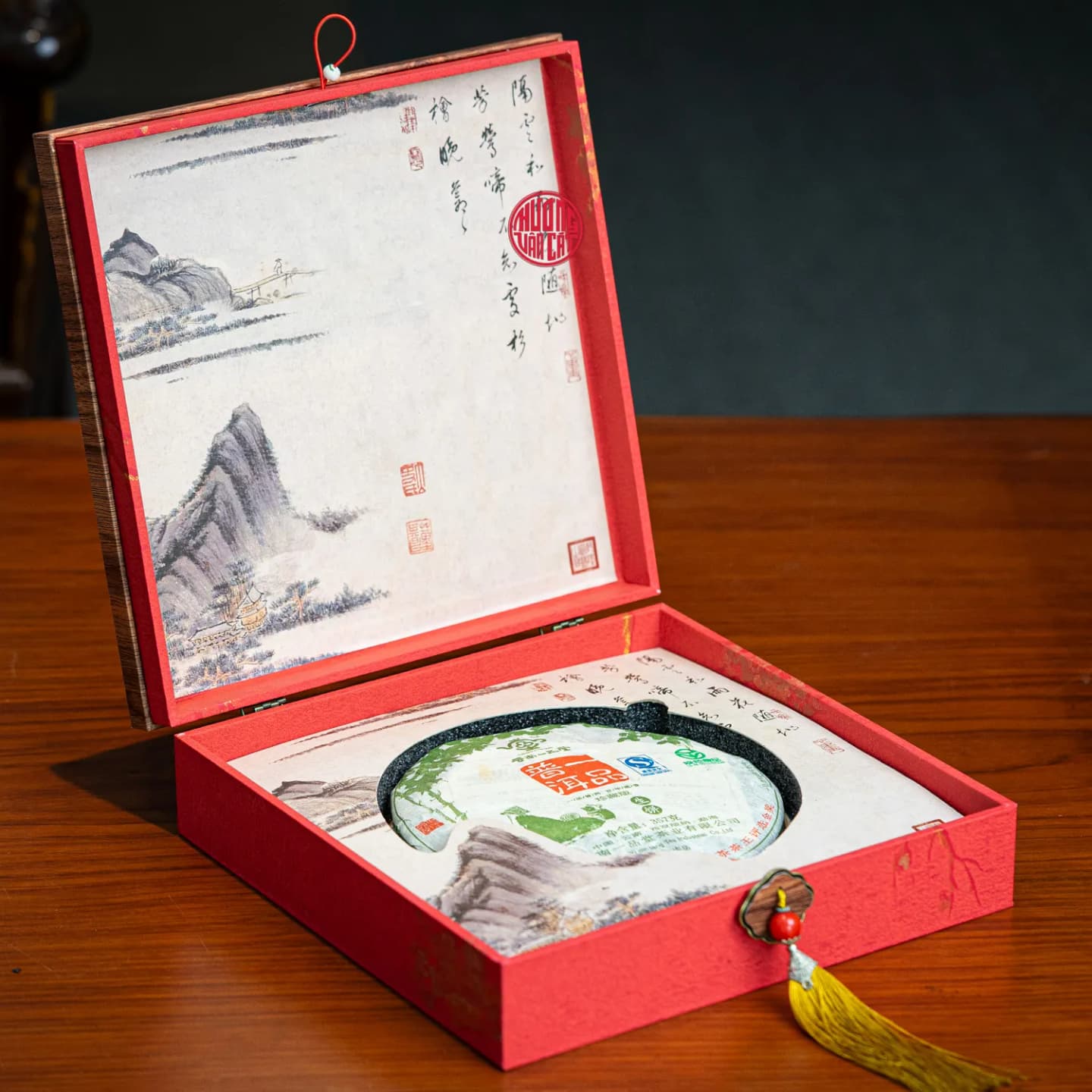 TRÀ PHỔ NHĨ SỐNG VÂN NAM NĂM 2008 (357g) thumbnail 3