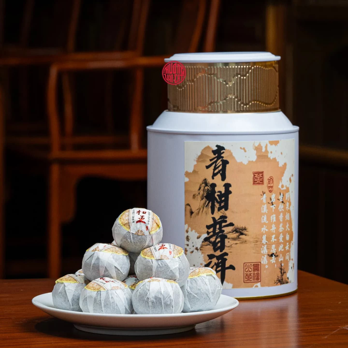 TRÀ PHỔ NHĨ QUÝT VÂN NAM CAO CẤP (250gram)  thumbnail 3