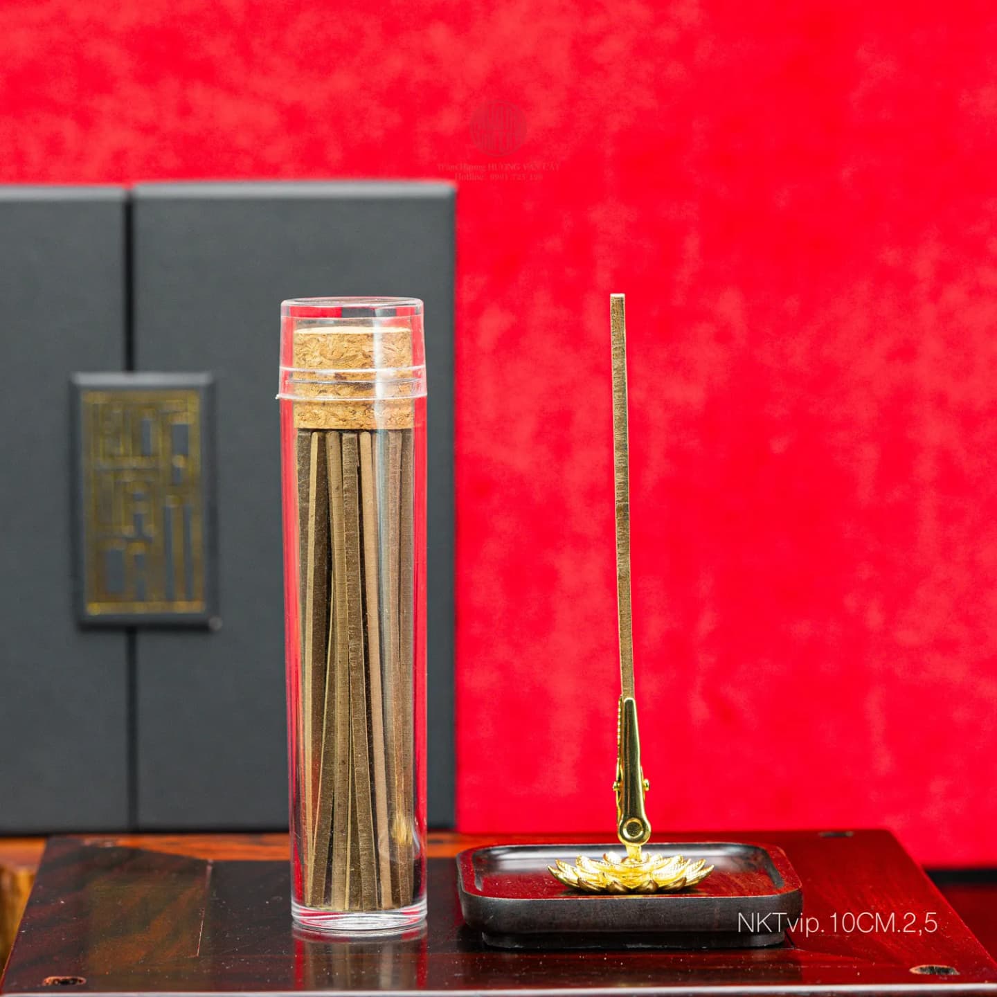 Nhang trầm không tăm nén nguyên chất