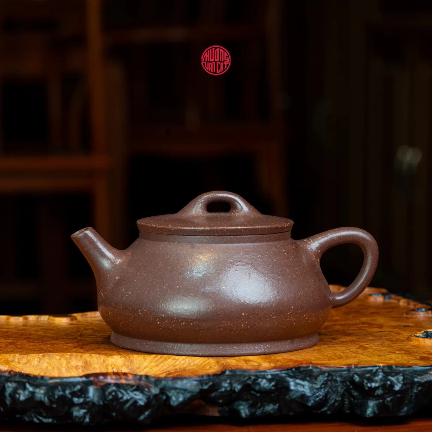 ẤM TRÀ LÃO TỬ NÊ DÁNG NHO TƯỚNG (170ml)