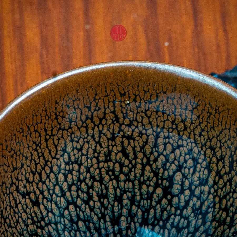 CHÉN TRÀ THIÊN MỤC DU TRÍCH KHỔNG TƯỚC VŨ ( Mẫu 2 ) thumbnail 5