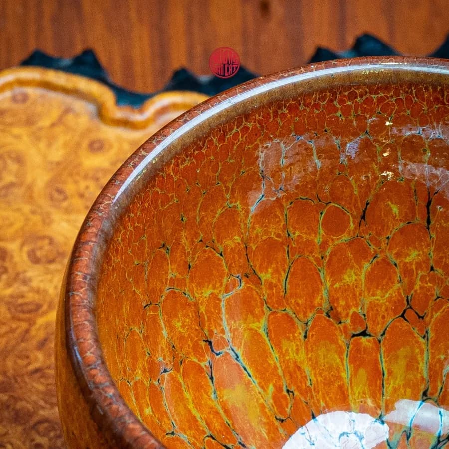 CHÉN TRÀ THIÊN MỤC DU TRÍCH HỎA NOÃN thumbnail 4