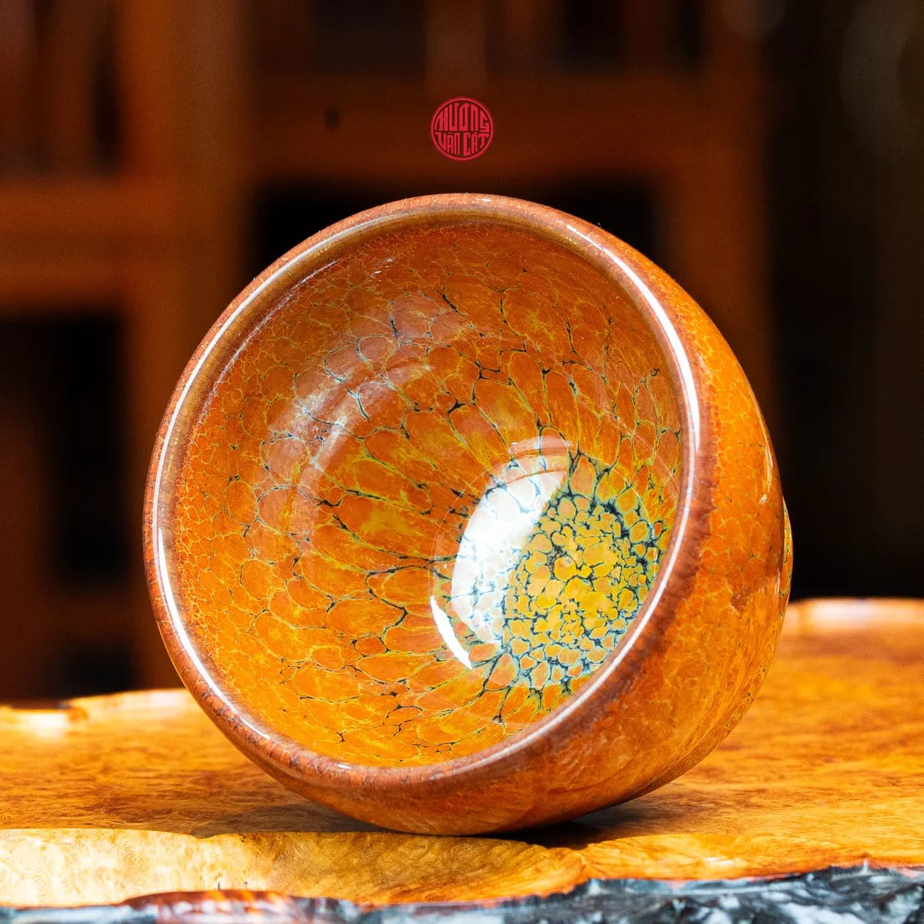 CHÉN TRÀ THIÊN MỤC DU TRÍCH HỎA NOÃN thumbnail 3