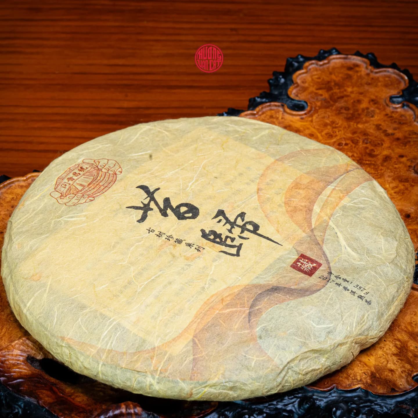 TRÀ PHỔ NHĨ CHÍN CỔ THỤ TÂY SONG BẢN NẠP CAO CẤP (357g) thumbnail 4