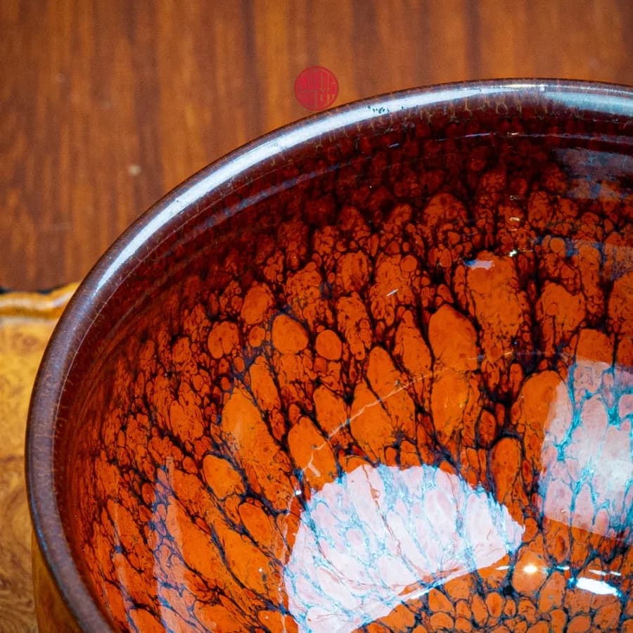 CHÉN TRÀ THIÊN MỤC HỒNG VŨ KHỔNG TƯỚC thumbnail 5