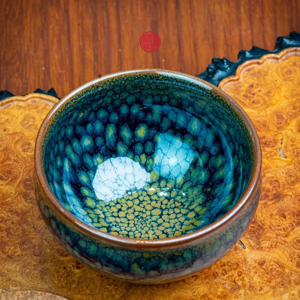 CHÉN TRÀ THIÊN MỤC THANH VŨ KHỔNG TƯỚC thumbnail 2