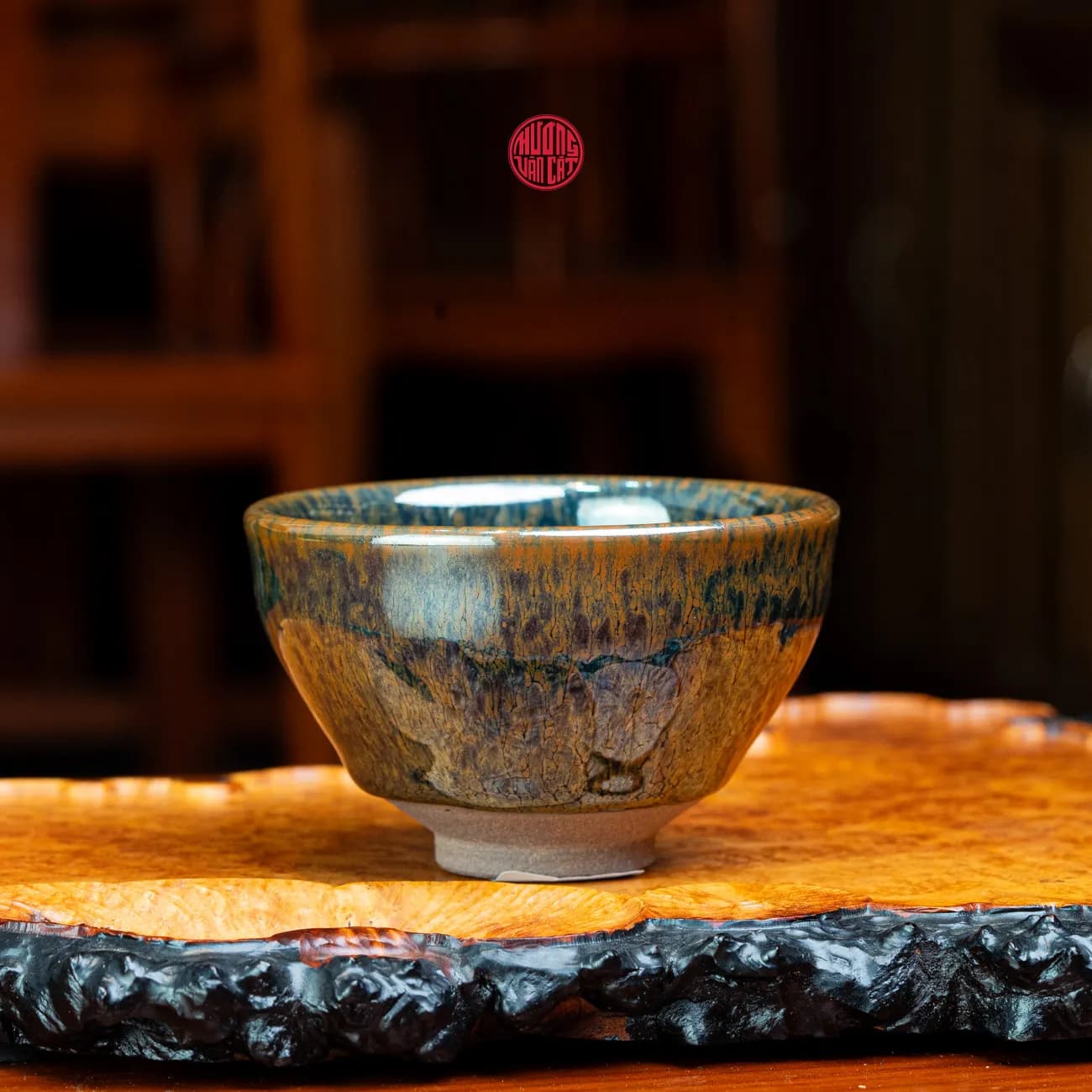 CHÉN TRÀ THIÊN MỤC DU TRÍCH THỦY MẶC