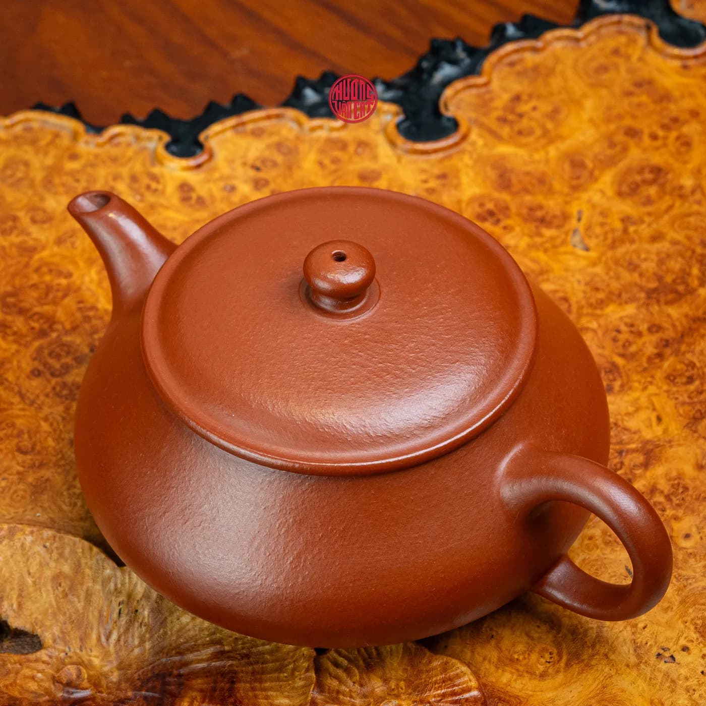 ẤM TRÀ TỬ SA CHU NÊ SẦN DÁNG HƯ BIẾN ( 210ml) thumbnail 5