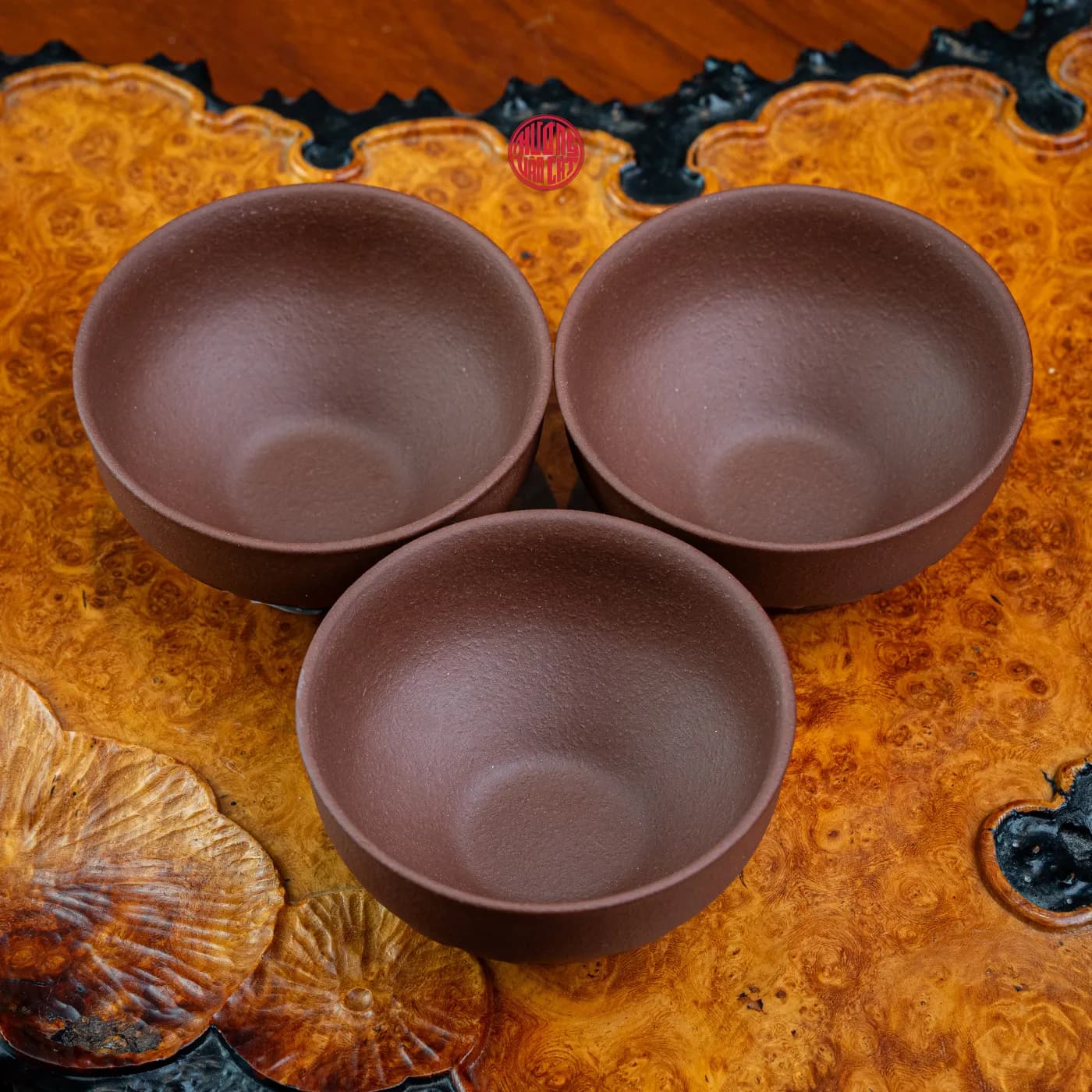 CHÉN TRÀ TỬ SA NGUYÊN KHOÁNG ĐÁY TÀO THANH DÁNG ĐÀI SEN (50ml) thumbnail 4