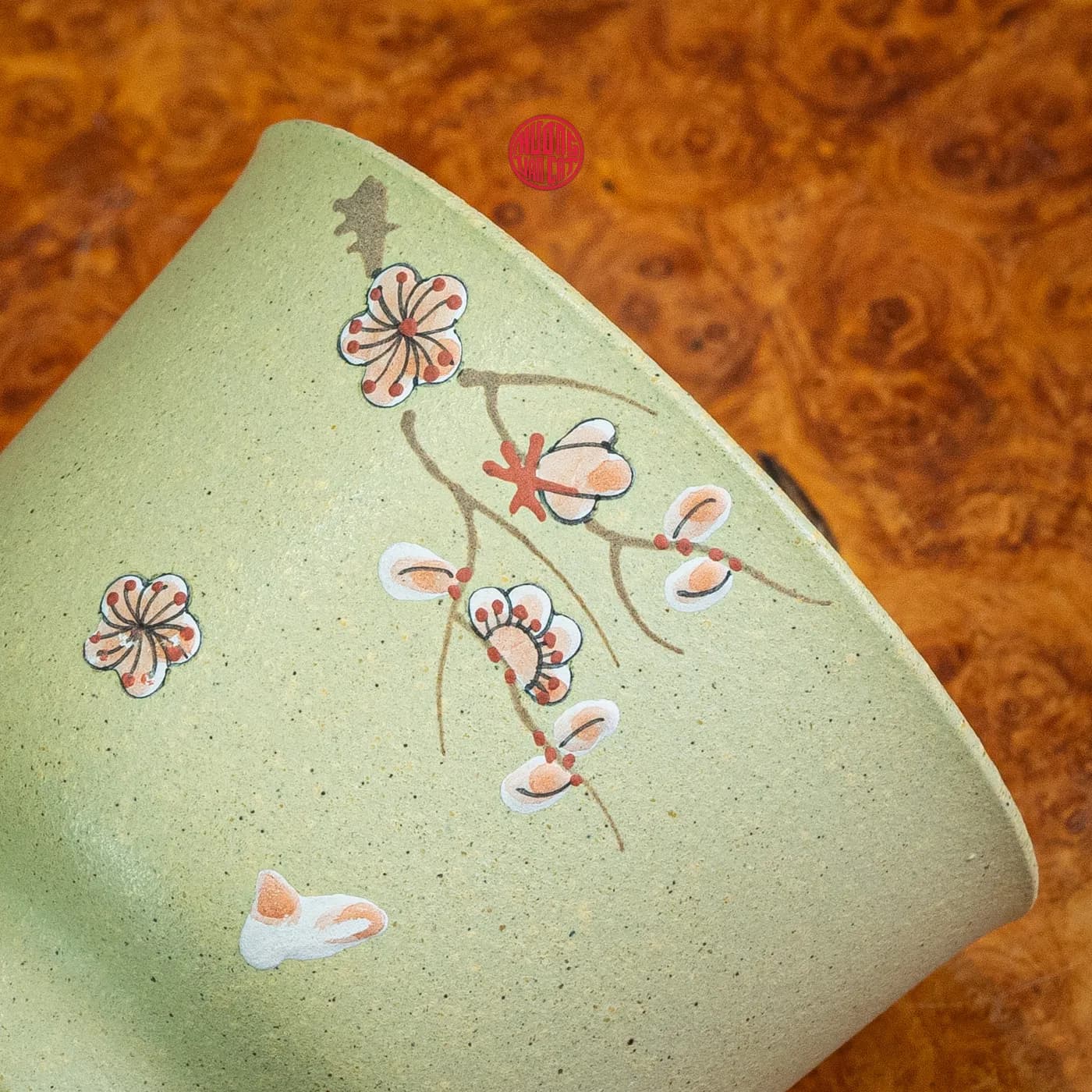 CHÉN TRÀ CHỦ ĐOÀN NÊ VẼ HOA TRẮNG (50ml) thumbnail 4